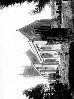 An illustration from The English village church; exteriors and interiors (1921)