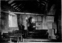 An illustration from The English village church; exteriors and interiors (1921)