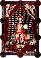 An illustration from The cathedral builders in England (1905)