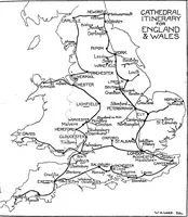 An illustration from An itinerary of the English cathedrals for the use of travellers (1901)