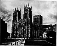 An illustration from An itinerary of the English cathedrals for the use of travellers (1901)