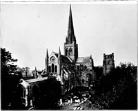 An illustration from An itinerary of the English cathedrals for the use of travellers (1901)
