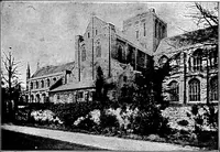 An illustration from An itinerary of the English cathedrals for the use of travellers (1901)