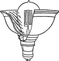 An illustration from The lighting book; a manual for the layman, setting forth the practical and esthetic sides of good lighting for the home (1913)