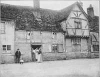 An illustration from Picturesque English cottages and their doorway gardens (1905)