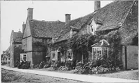 An illustration from Picturesque English cottages and their doorway gardens (1905)
