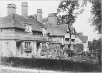 An illustration from Picturesque English cottages and their doorway gardens (1905)