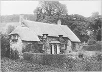An illustration from Picturesque English cottages and their doorway gardens (1905)