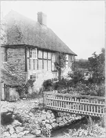 An illustration from Picturesque English cottages and their doorway gardens (1905)