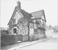 An illustration from Picturesque English cottages and their doorway gardens (1905)