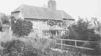 An illustration from Picturesque English cottages and their doorway gardens (1905)