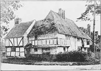 An illustration from Picturesque English cottages and their doorway gardens (1905)