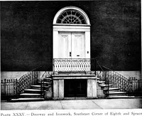 An illustration from The colonial architecture of Philadelphia (1920)