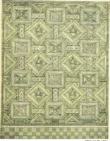 An illustration from Leadless decorative tiles, faience, and mosaic, comprising notes and excerpts on the history, materials, manufacture & use of ornamental flooring tiles, ceramic mosaic, and decorative tiles and faience (1904)