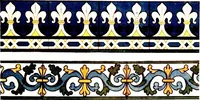 An illustration from Leadless decorative tiles, faience, and mosaic, comprising notes and excerpts on the history, materials, manufacture & use of ornamental flooring tiles, ceramic mosaic, and decorative tiles and faience (1904)