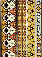 An illustration from Leadless decorative tiles, faience, and mosaic, comprising notes and excerpts on the history, materials, manufacture & use of ornamental flooring tiles, ceramic mosaic, and decorative tiles and faience (1904)