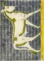 An illustration from Leadless decorative tiles, faience, and mosaic, comprising notes and excerpts on the history, materials, manufacture & use of ornamental flooring tiles, ceramic mosaic, and decorative tiles and faience (1904)