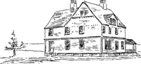 An illustration from American cottages; consisting of fouty-four large quarto plates, containing original designs of medium and low cost cottages, seaside and country houses. Also, a club house, pavilion .. (1883)
