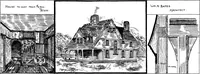 Picture 41 of 108 from American cottages; consisting of fouty-four large quarto plates, containing original designs of medium and low cost cottages, seaside and country houses. Also, a club house, pavilion .. (1883), leaf 36