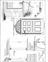 An illustration from American cottages; consisting of fouty-four large quarto plates, containing original designs of medium and low cost cottages, seaside and country houses. Also, a club house, pavilion .. (1883)