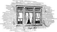 An illustration from American cottages; consisting of fouty-four large quarto plates, containing original designs of medium and low cost cottages, seaside and country houses. Also, a club house, pavilion .. (1883)