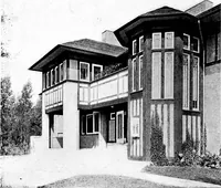 An illustration from Houses for town or country (1907)