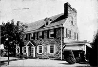 An illustration from Inexpensive homes of individuality; being a collection of photographs and floor plans illustrating certain of America's best country and suburban homes of moderate size (1915)