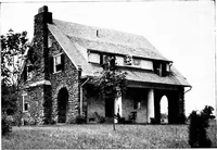 An illustration from Inexpensive homes of individuality; being a collection of photographs and floor plans illustrating certain of America's best country and suburban homes of moderate size (1915)