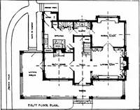 Picture 34 of 112 from Inexpensive homes of individuality; being a collection of photographs and floor plans illustrating certain of America's best country and suburban homes of moderate size (1915), leaf 38