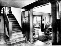 An illustration from Inexpensive homes of individuality; being a collection of photographs and floor plans illustrating certain of America's best country and suburban homes of moderate size (1915)