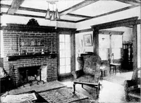 An illustration from Inexpensive homes of individuality; being a collection of photographs and floor plans illustrating certain of America's best country and suburban homes of moderate size (1915)