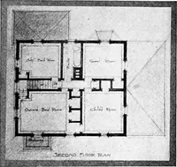 Picture 82 of 112 from Inexpensive homes of individuality; being a collection of photographs and floor plans illustrating certain of America's best country and suburban homes of moderate size (1915), leaf 66