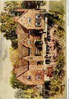 An illustration from The modern home; a book of British domestic architectvre for moderate incomes; a companion volvme to "The British home of to-day"; (1906)