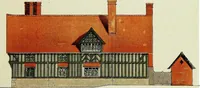 An illustration from The modern home; a book of British domestic architectvre for moderate incomes; a companion volvme to "The British home of to-day"; (1906)