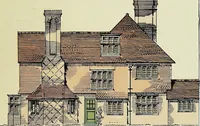 An illustration from The modern home; a book of British domestic architectvre for moderate incomes; a companion volvme to "The British home of to-day"; (1906)