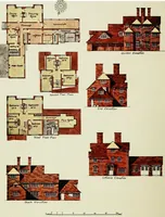 An illustration from The modern home; a book of British domestic architectvre for moderate incomes; a companion volvme to "The British home of to-day"; (1906)