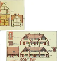 An illustration from The modern home; a book of British domestic architectvre for moderate incomes; a companion volvme to "The British home of to-day"; (1906)