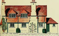 An illustration from The modern home; a book of British domestic architectvre for moderate incomes; a companion volvme to "The British home of to-day"; (1906)