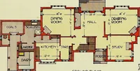 An illustration from The modern home; a book of British domestic architectvre for moderate incomes; a companion volvme to "The British home of to-day"; (1906)