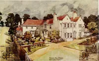 An illustration from The modern home; a book of British domestic architectvre for moderate incomes; a companion volvme to "The British home of to-day"; (1906)