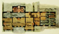 An illustration from The modern home; a book of British domestic architectvre for moderate incomes; a companion volvme to "The British home of to-day"; (1906)