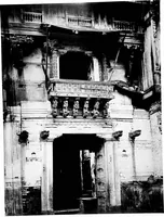 An illustration from Indian domestic architecture (1885)