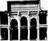 An illustration from Indian domestic architecture (1885)