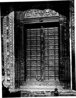 An illustration from Indian domestic architecture (1885)