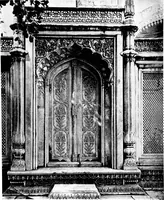 An illustration from Indian domestic architecture (1885)