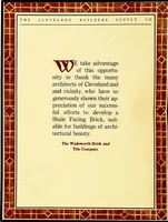Picture 5 of 11 from Catalogue of the architectural exhibition of the Cleveland Chapter, American Institute of Architects, and the Cleveland Architectural Club, held in the B. of L. E. Building, December nineteenth to thirty-first (1910), leaf 117
