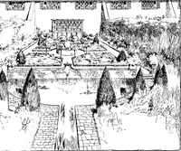 An illustration from Houses and gardens (1906)