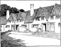 An illustration from Houses and gardens (1906)
