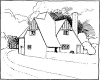 An illustration from Houses and gardens (1906)