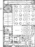 An illustration from Houses and gardens (1906)